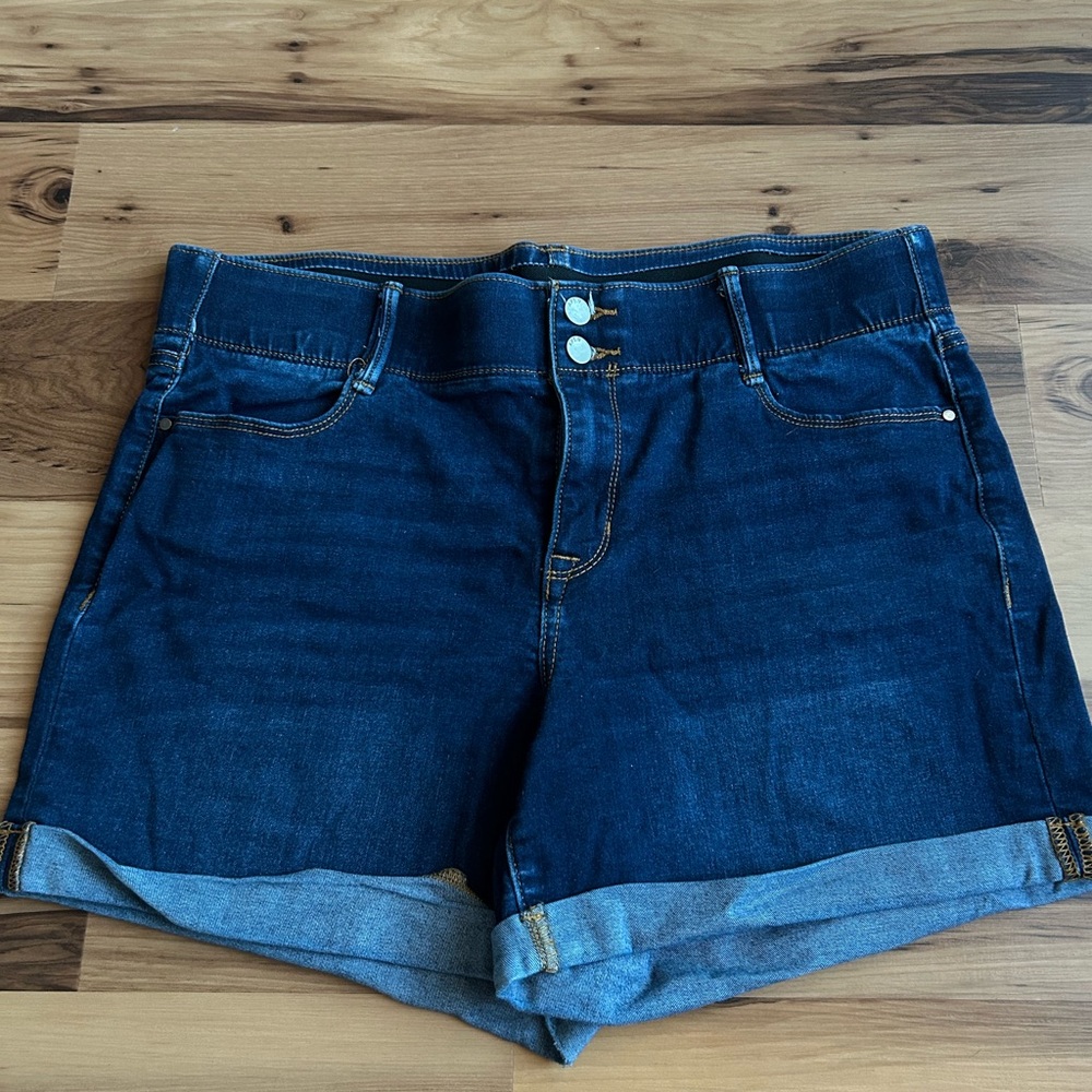 Apt. 9 Dark Blue Jean Shorts